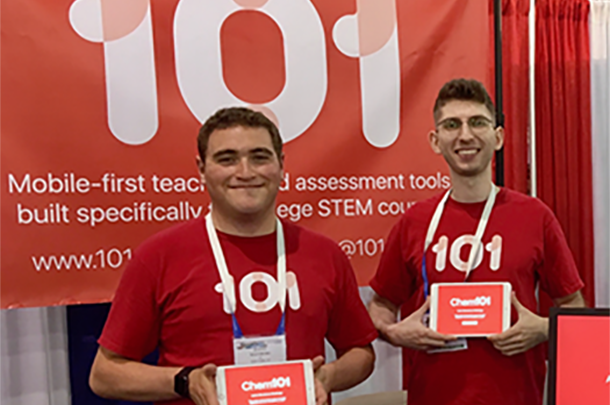 Co-founders Justin Weinberg and Igor Belyayev debut Chem101
