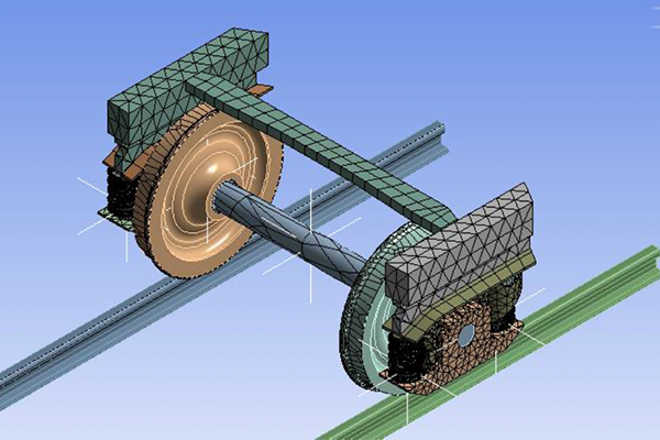 Screenshot from ANSYS software