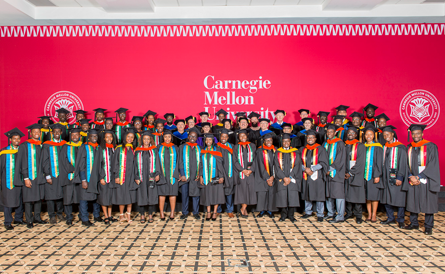 2018 graduates of CMU-Africa