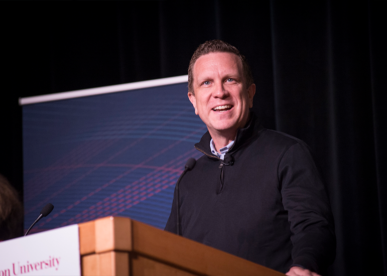 Dave Danielson speaking at CMU Energy Week 2018