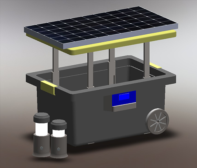 Visualization of the CAD model