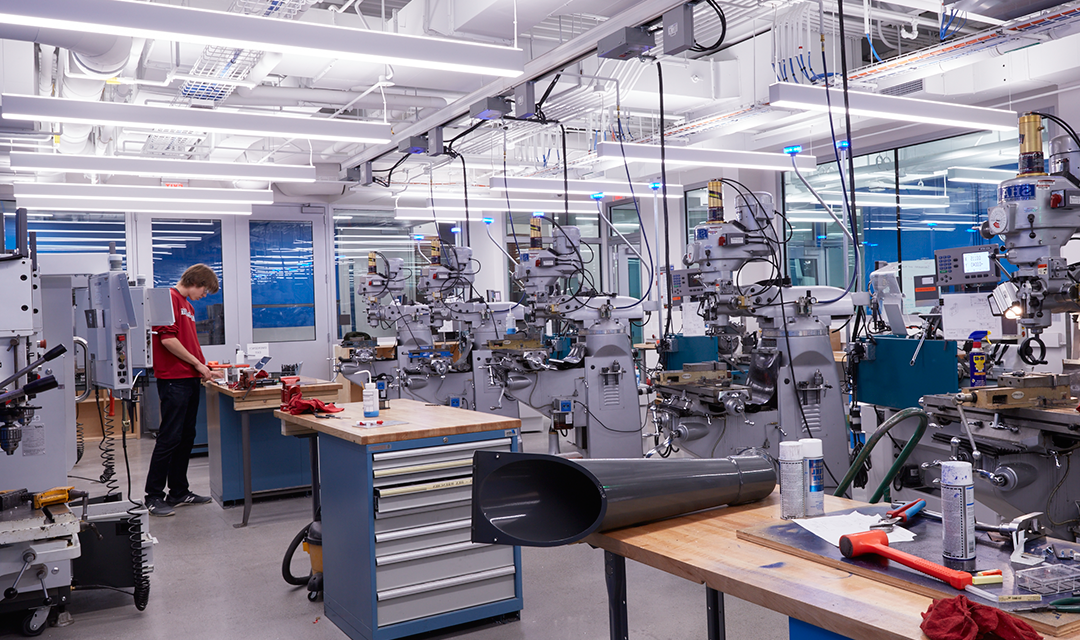 Inside a lab at CMU