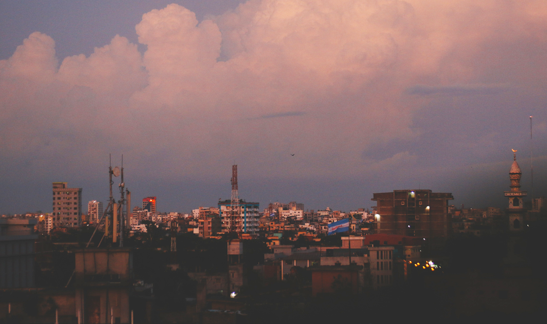 A cityscape