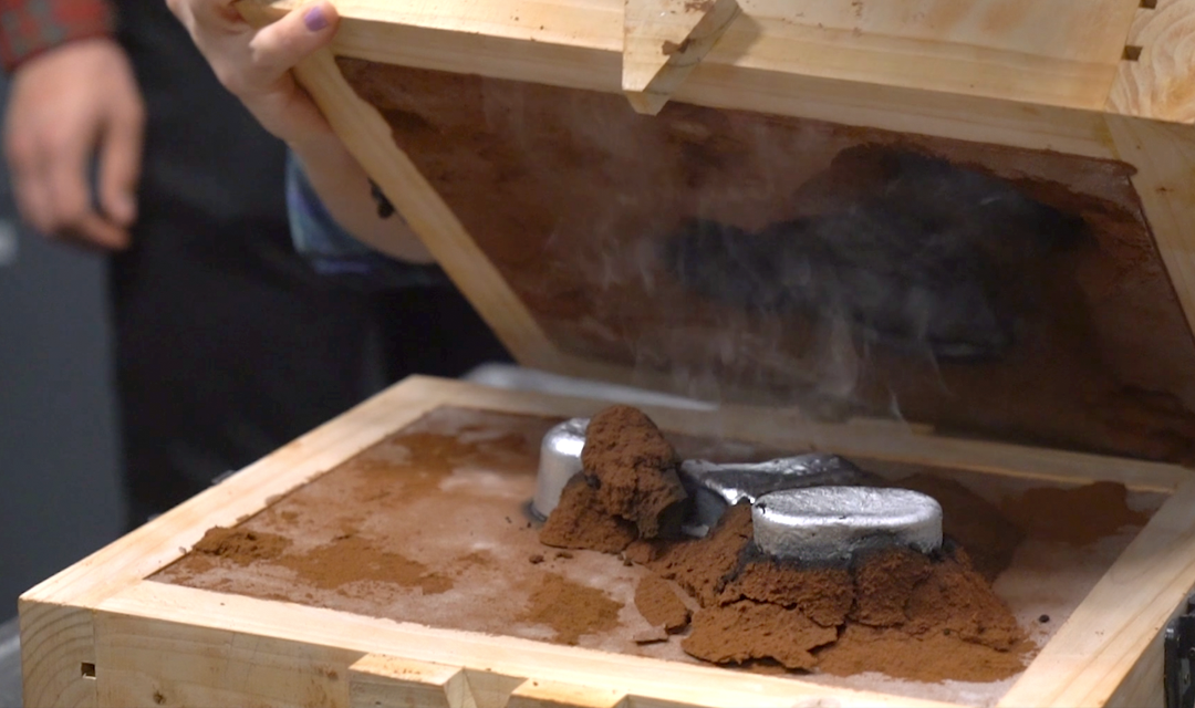 Metal castings designed for Pistorius’ course