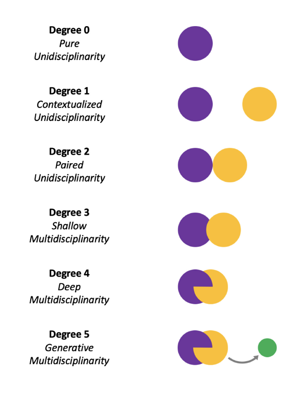 Degrees of disciplinarity