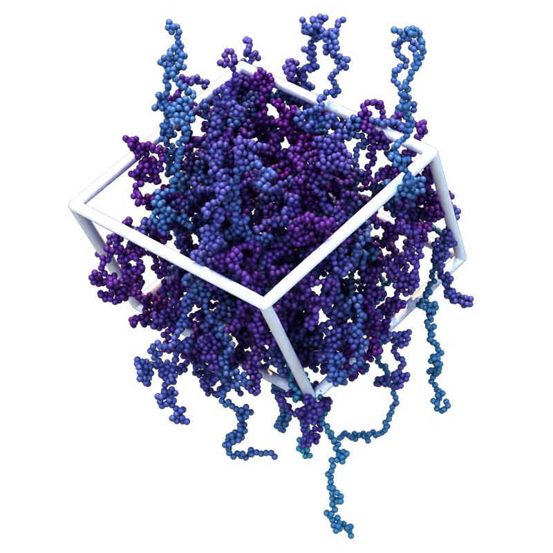 associating polymers with sticky groups