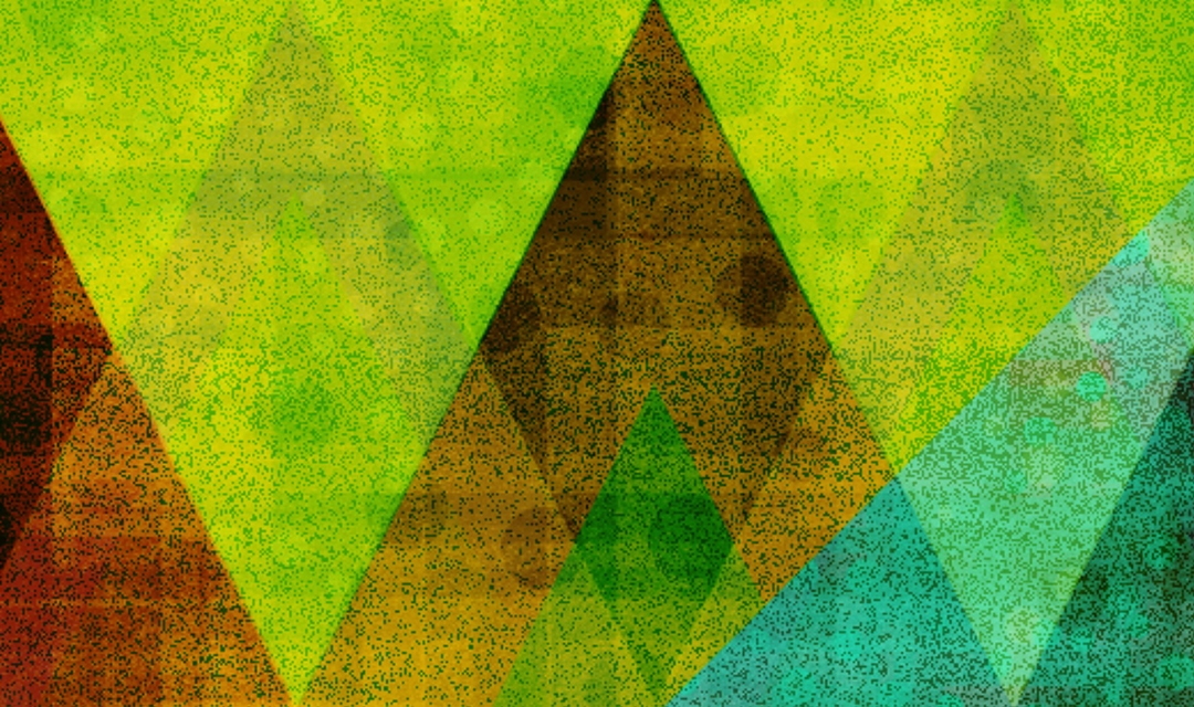 Multicolored large triangles