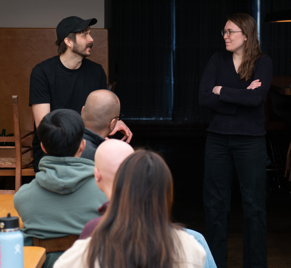 Chefs Kate Lasky and Tomasz Skowronski