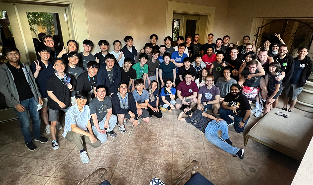 Group shot of the DEF CON team