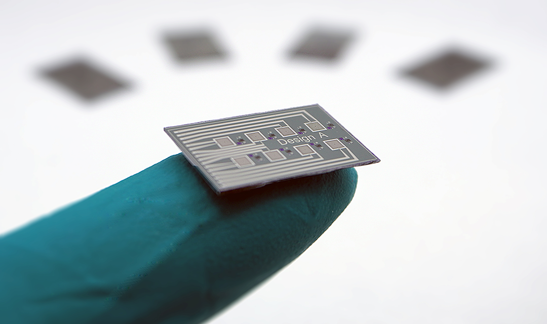 Design A of the chip
