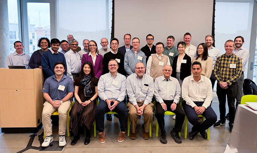 Group photo of people attending the workshop