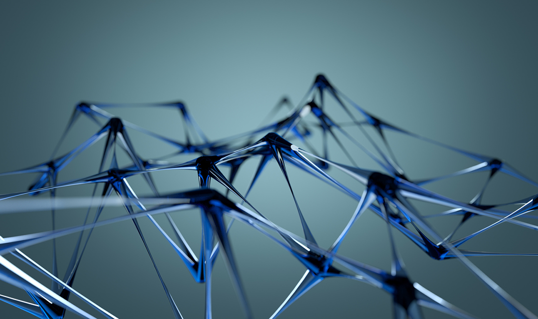 Abstract image of material structure