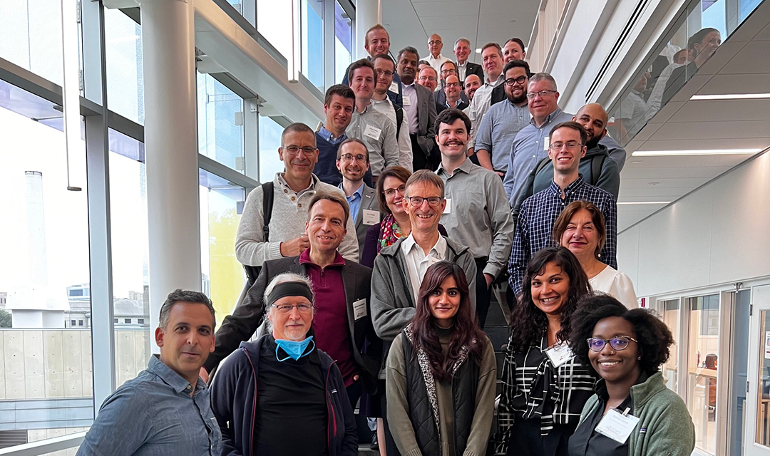 Center members gathered at CMU for an update meeting in 2023 