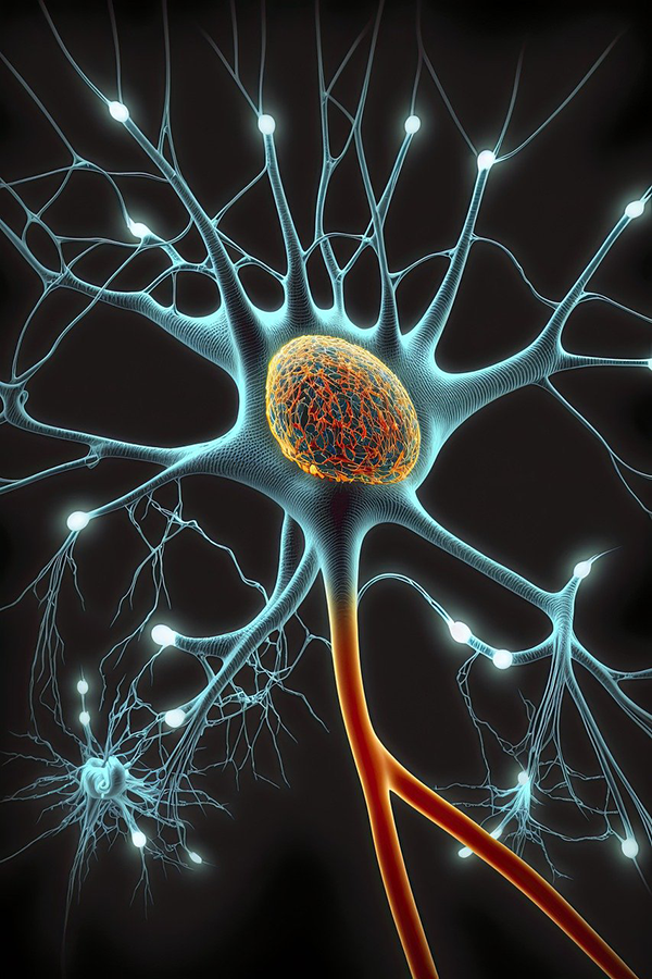 A brain inside a neuron