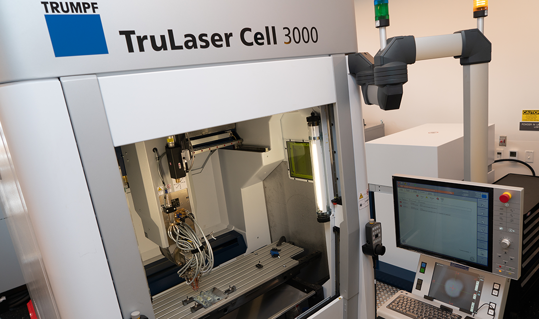 TRUMPF TruLaser Cell 3000 with TruDisk 6001 Laser Metal Deposition (LMD) 