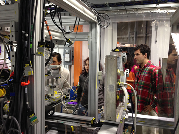 Carnegie Mellon University researchers in the Argonne National Labs Advanced Photon Source facility.