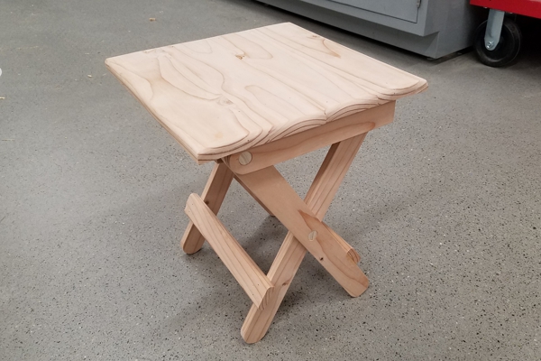 24-206: folding stool project